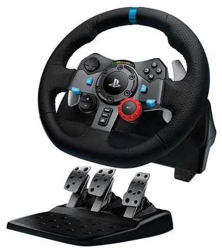 Игровой контроллер Logitech G29 Driving Force Racing Wheel черный купить,143373