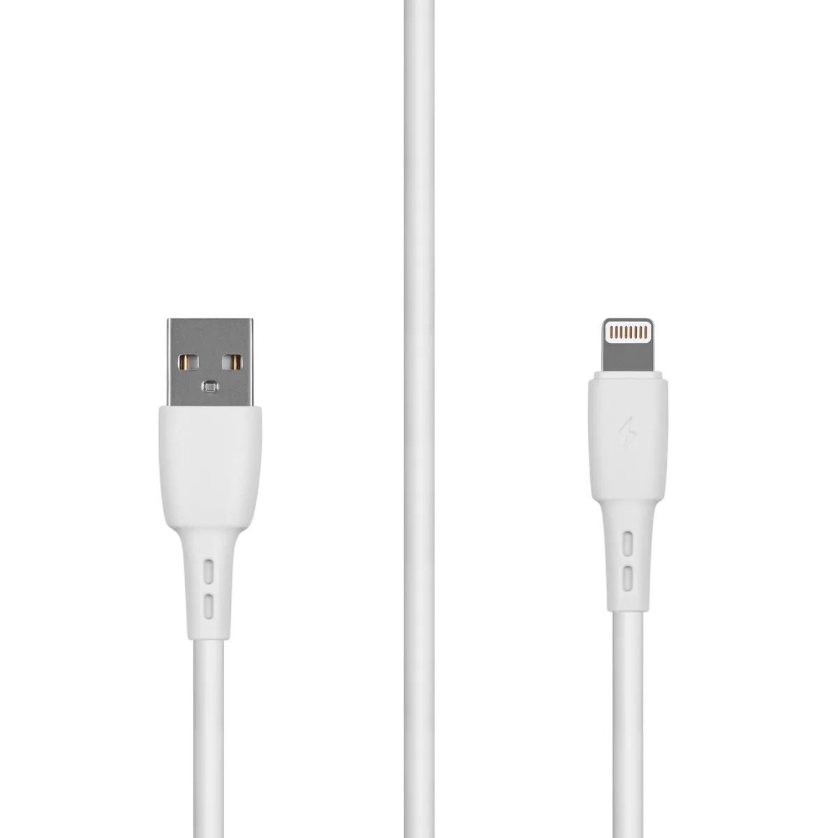 Кабель Carmega USB-Lightning CAR-C-AL2M-WH 2м белый купить,2390