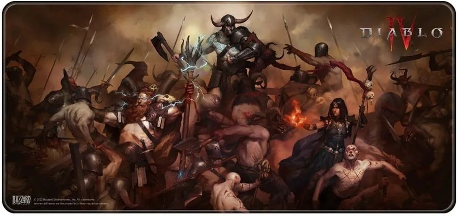 Коврик для мыши Blizzard Entertainment Diablo IV Heroes XL