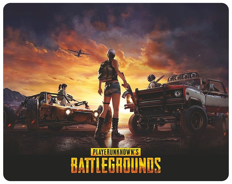 Коврик для мыши X-game Playerunknown's Battlegrounds многоцветный