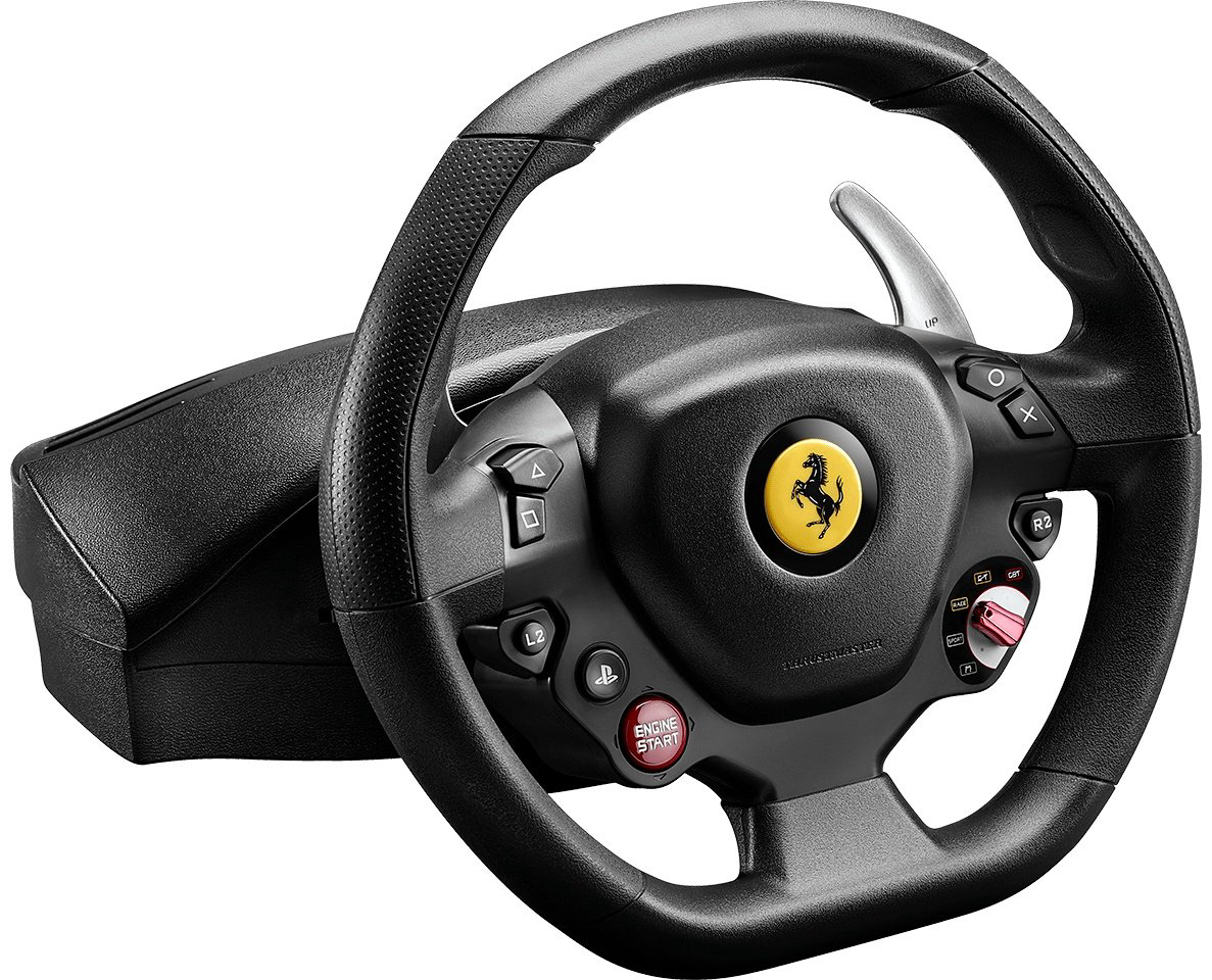 Игровой контроллер Thrustmaster T80 Ferrari 488 GTB Edition черный купить,NaN