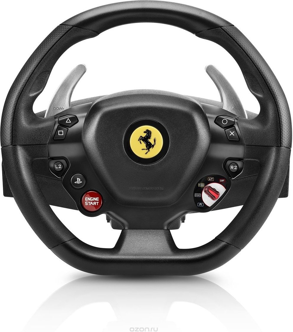 Игровой контроллер Thrustmaster T80 Ferrari 488 GTB Edition черный - ForteMarket Игровой контроллер Thrustmaster T80 Ferrari 488 GTB Edition черный купить,0
