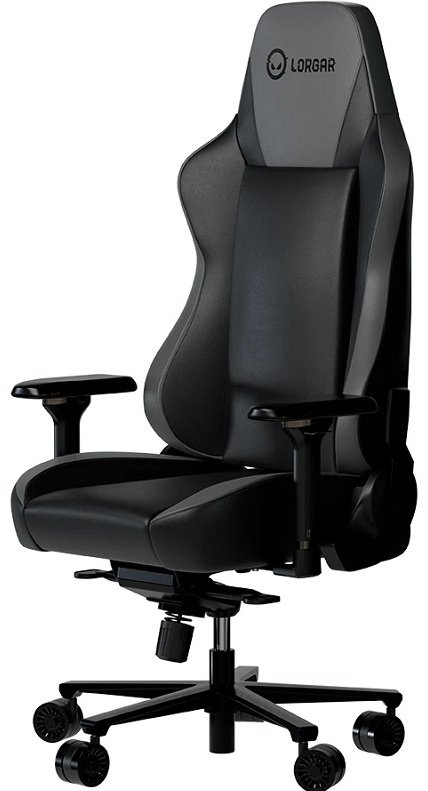 Игровое кресло Lorgar Base 311, черный, серый - ForteMarket Игровое кресло Lorgar Base 311, черный, серый купить,0