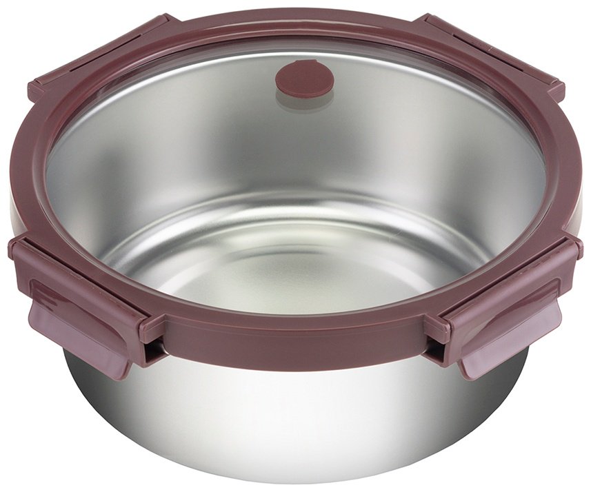 Smart Solutions ланч-бокс SFE-SS-LB-ST-GLS-PL-1.5 1 шт, нержавеющая сталь