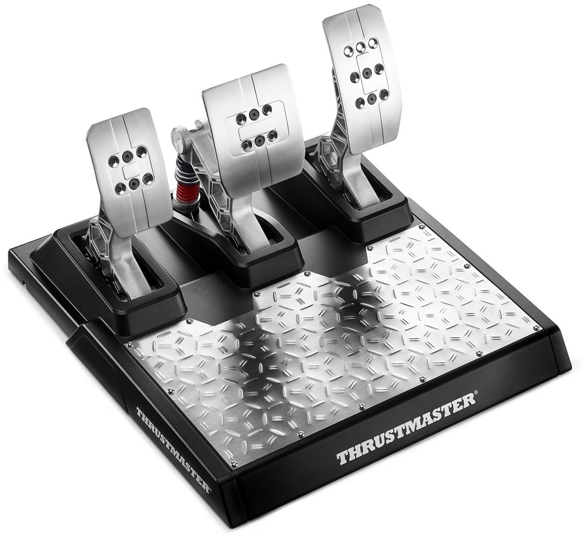 Игровой контроллер Thrustmaster T-LCM Pedals серебристый