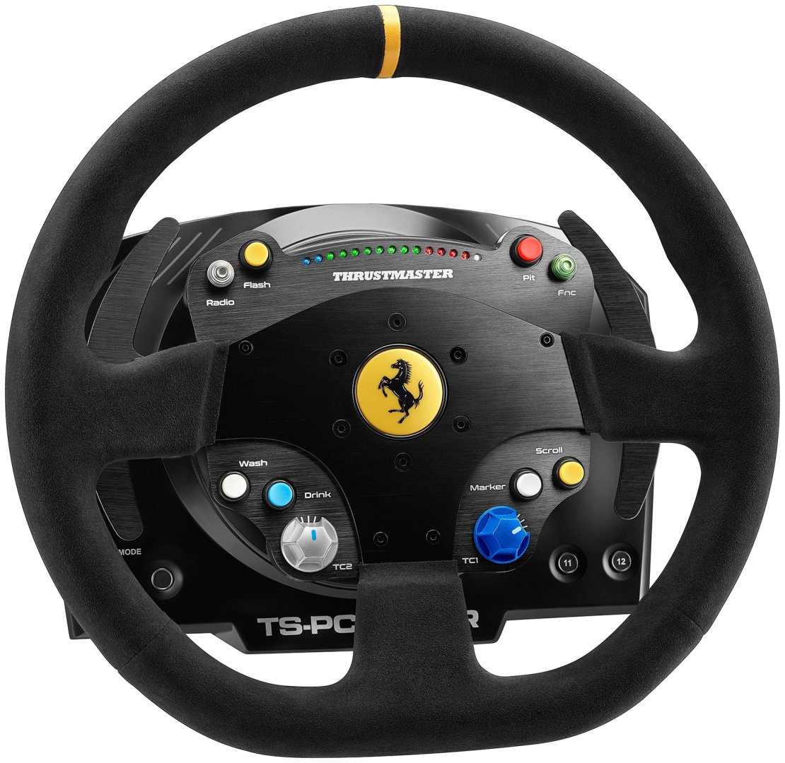 Игровой контроллер Thrustmaster TS-PC Racer Ferrari 488 Challenge Edition черный купить,439990
