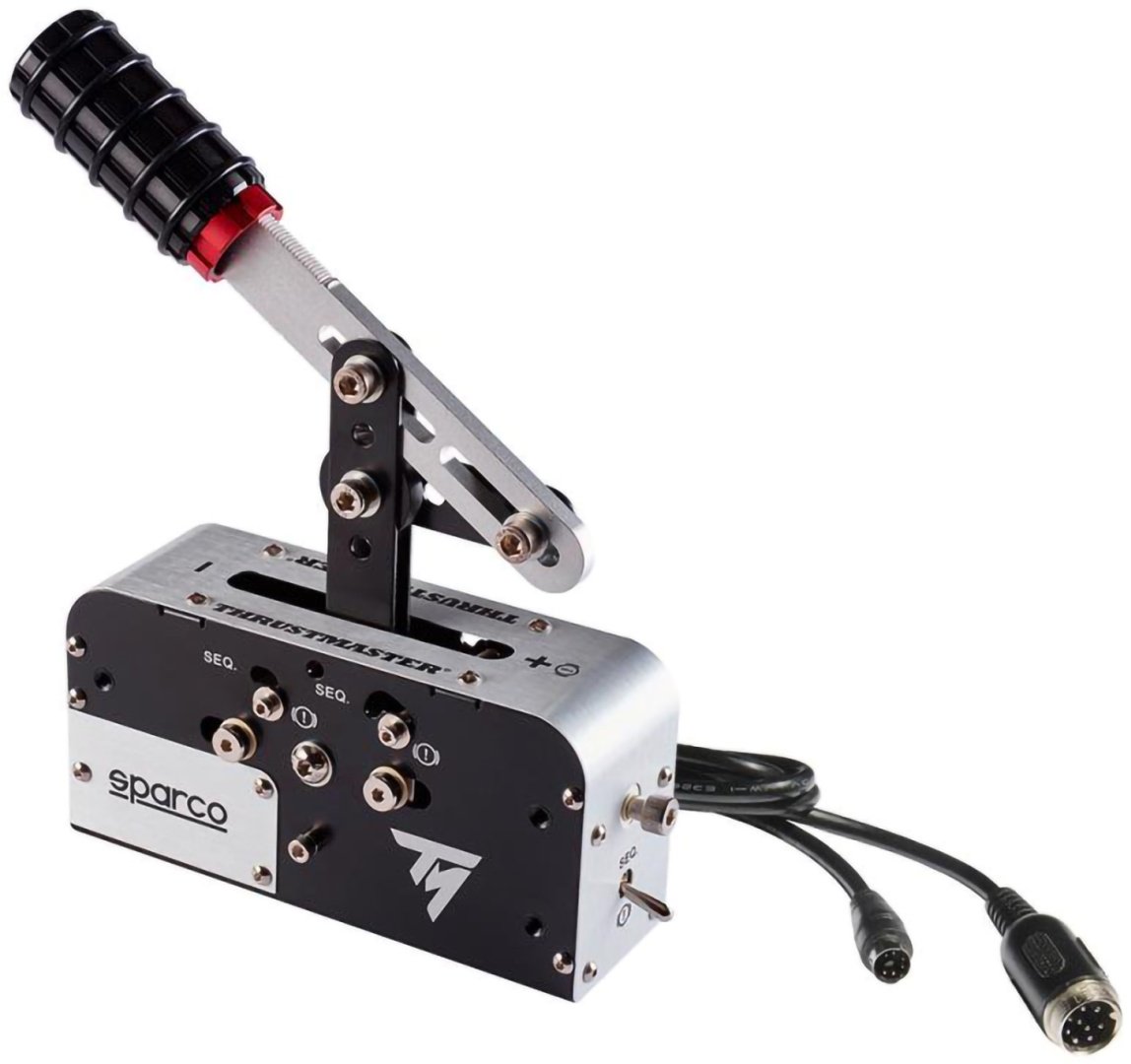Игровой контроллер Thrustmaster TSS Handbrake Sparco Mod+ серебристый купить,0