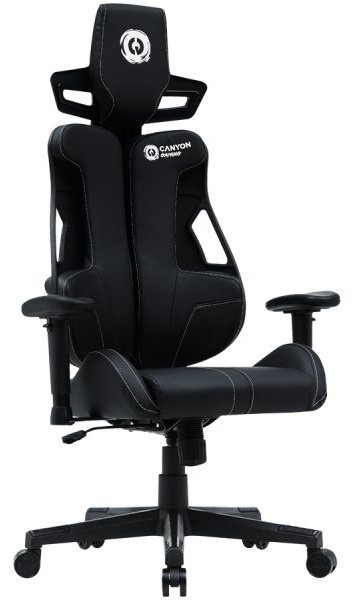 Игровое кресло Canyon CNS-ABCH01BW, черный - ForteMarket Игровое кресло Canyon CNS-ABCH01BW, черный купить,0