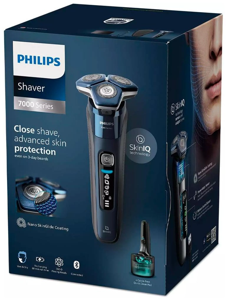 Электробритва Philips S-7885/50 роторная от аккумулятора - ForteMarket Электробритва Philips S-7885/50 роторная от аккумулятора купить,119990