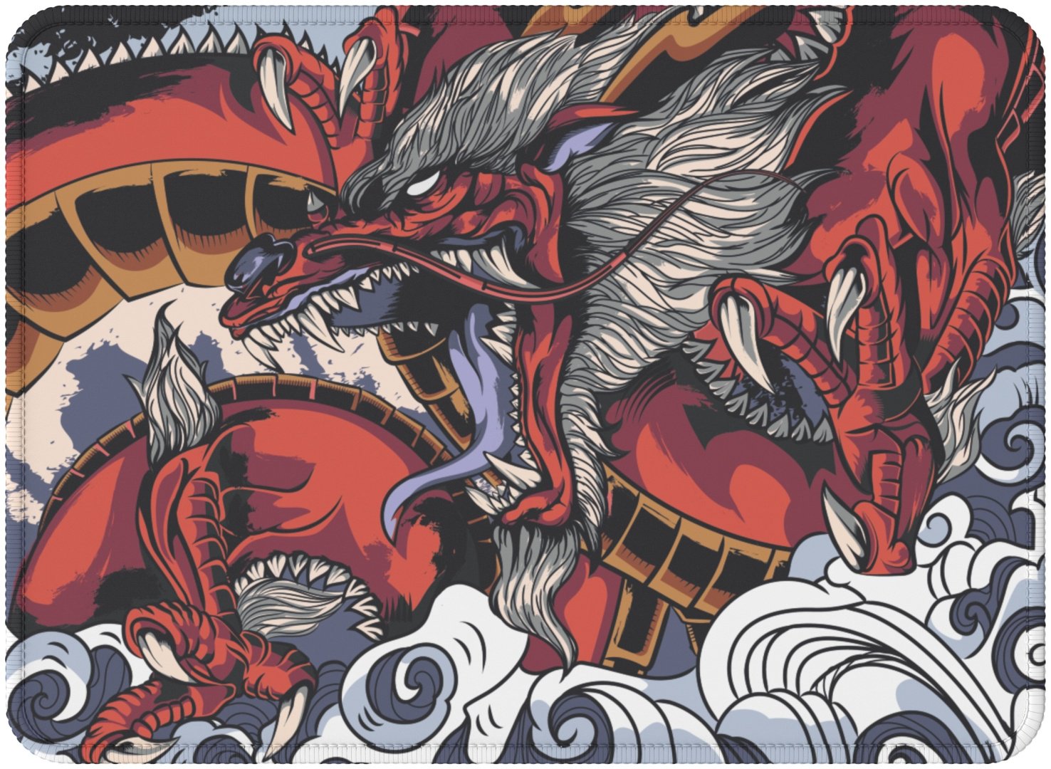 Коврик для мыши Red Square Mouse Mat Azure Red M (RSQ-40048)