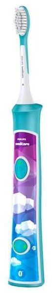 Электрическая щетка Philips звуковая Sonicare For Kids HX6322/04 щетина средняя - ForteMarket Электрическая щетка Philips звуковая Sonicare For Kids HX6322/04 щетина средняя купить,0