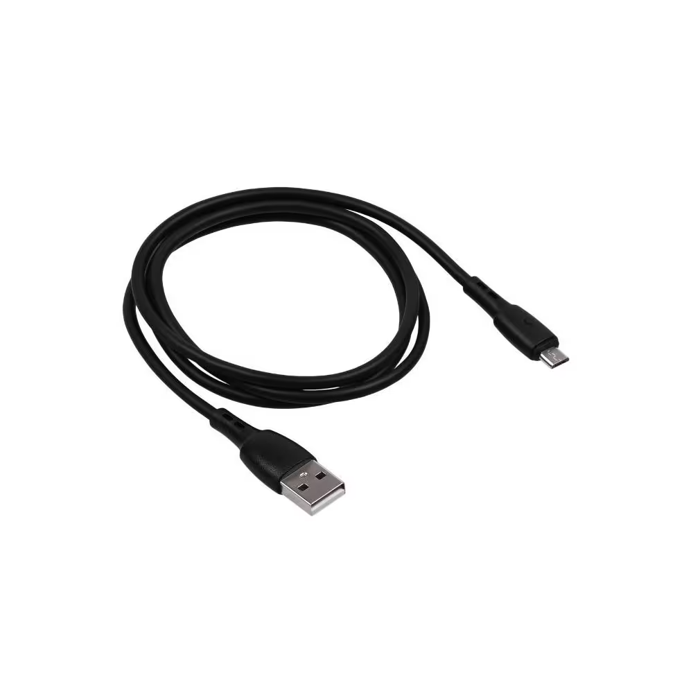 Кабель Carmega USB-microUSB CAR-C-MIC1M-BK 1м черный купить,1990
