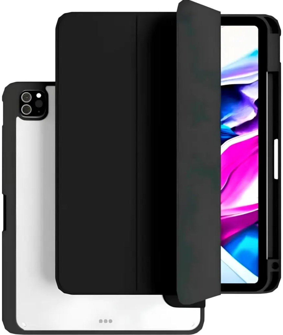 Чехол VLP для Apple iPad Pro 13 (2024) 13 дюйм черный купить,0