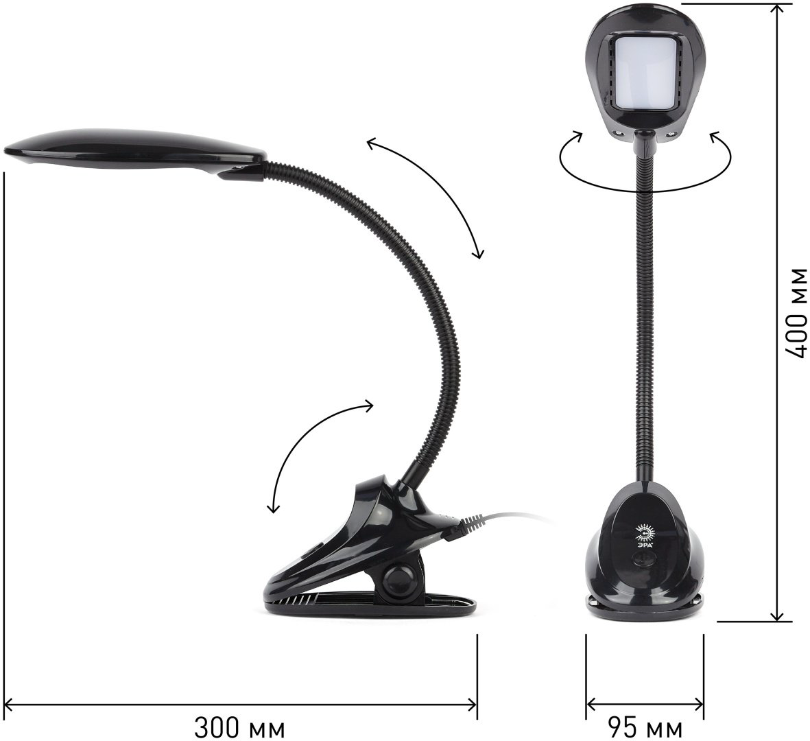 Настольная лампа ЭРА NLED-478 LED, 8 Вт, пластик купить,NaN