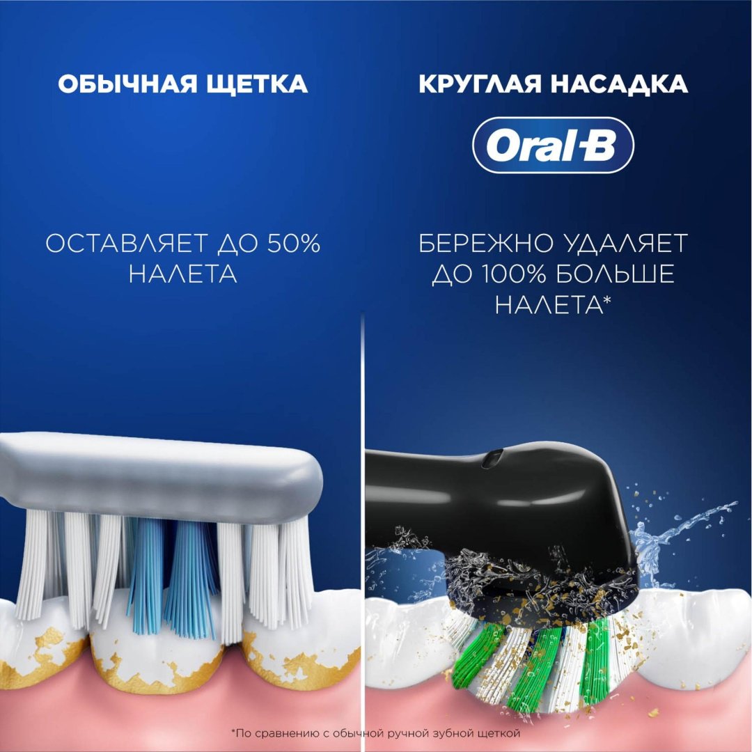 Электрическая щетка Oral-B механическая Vitality Pro черная щетина средняя - ForteMarket Электрическая щетка Oral-B механическая Vitality Pro черная щетина средняя купить,0