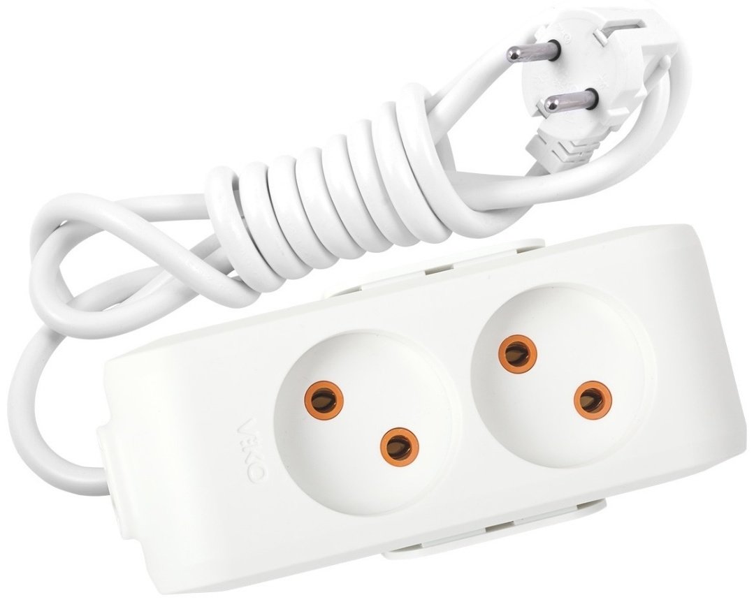 Удлинитель Viko by panasonic Multi-Let 90114202 2 м
