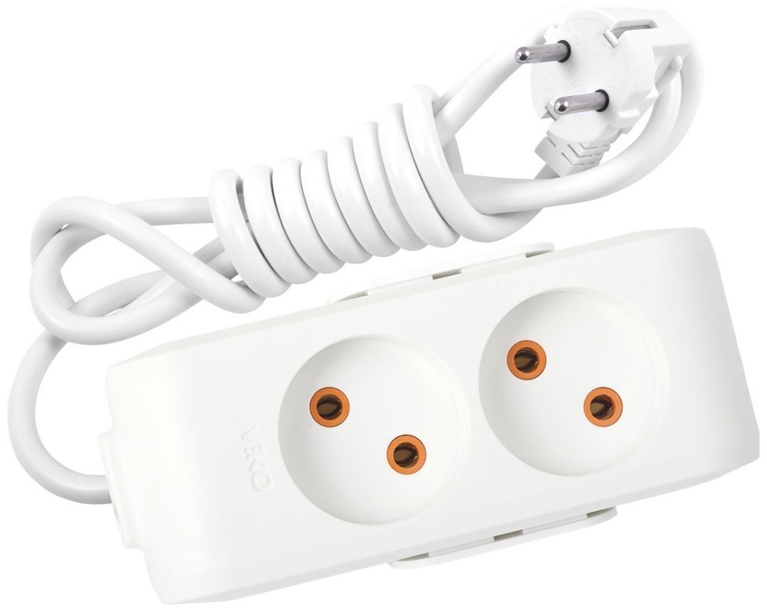 Удлинитель Viko by panasonic Multi-Let 90114202 2 м