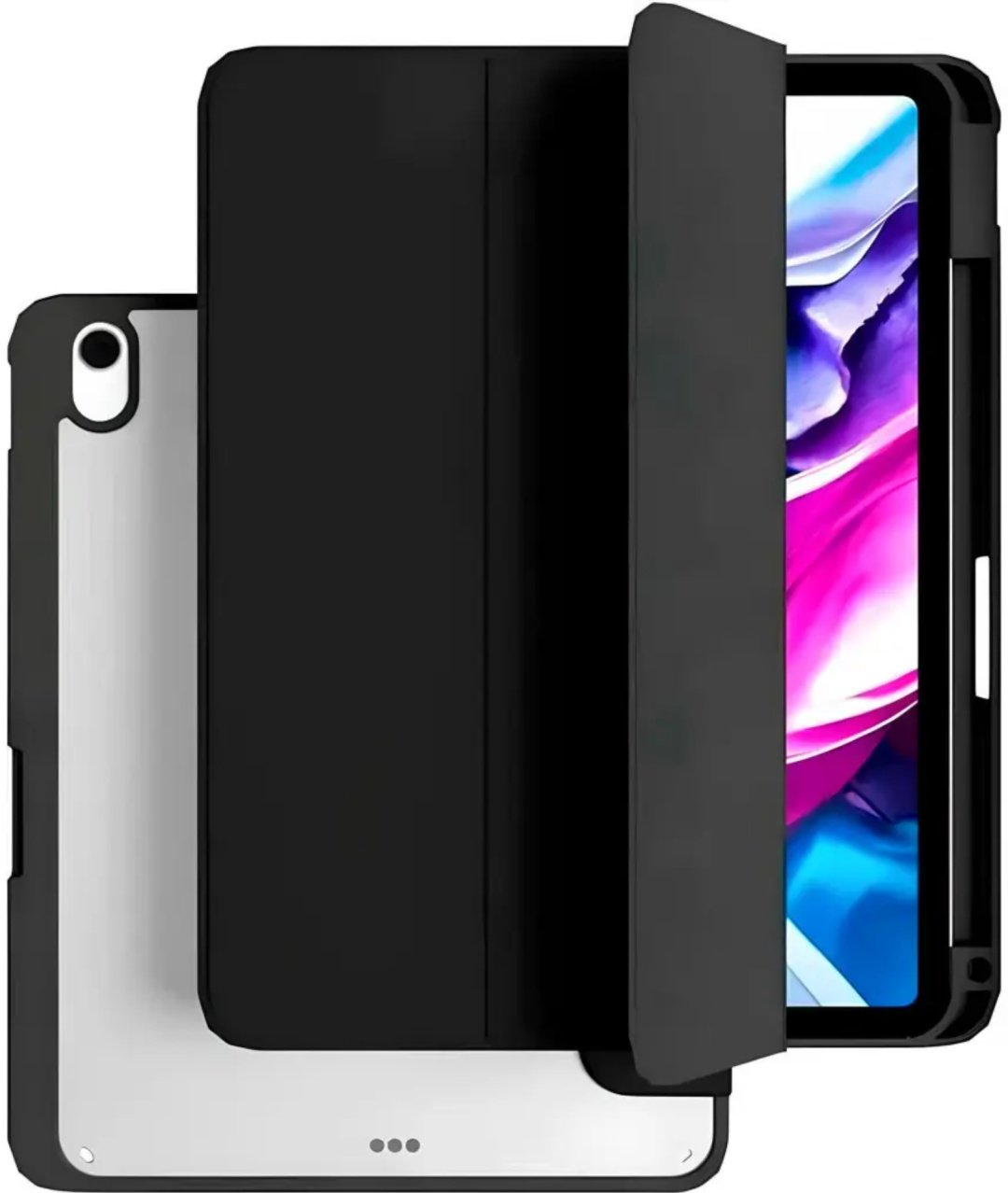 Чехол VLP для Apple iPad Air 11 (2024) 11 дюйм черный купить,0