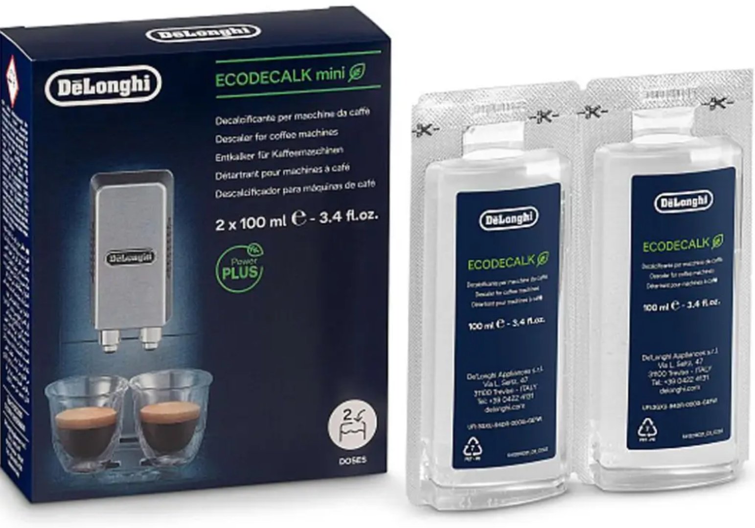 Delonghi DLSC 100 мл 2 шт