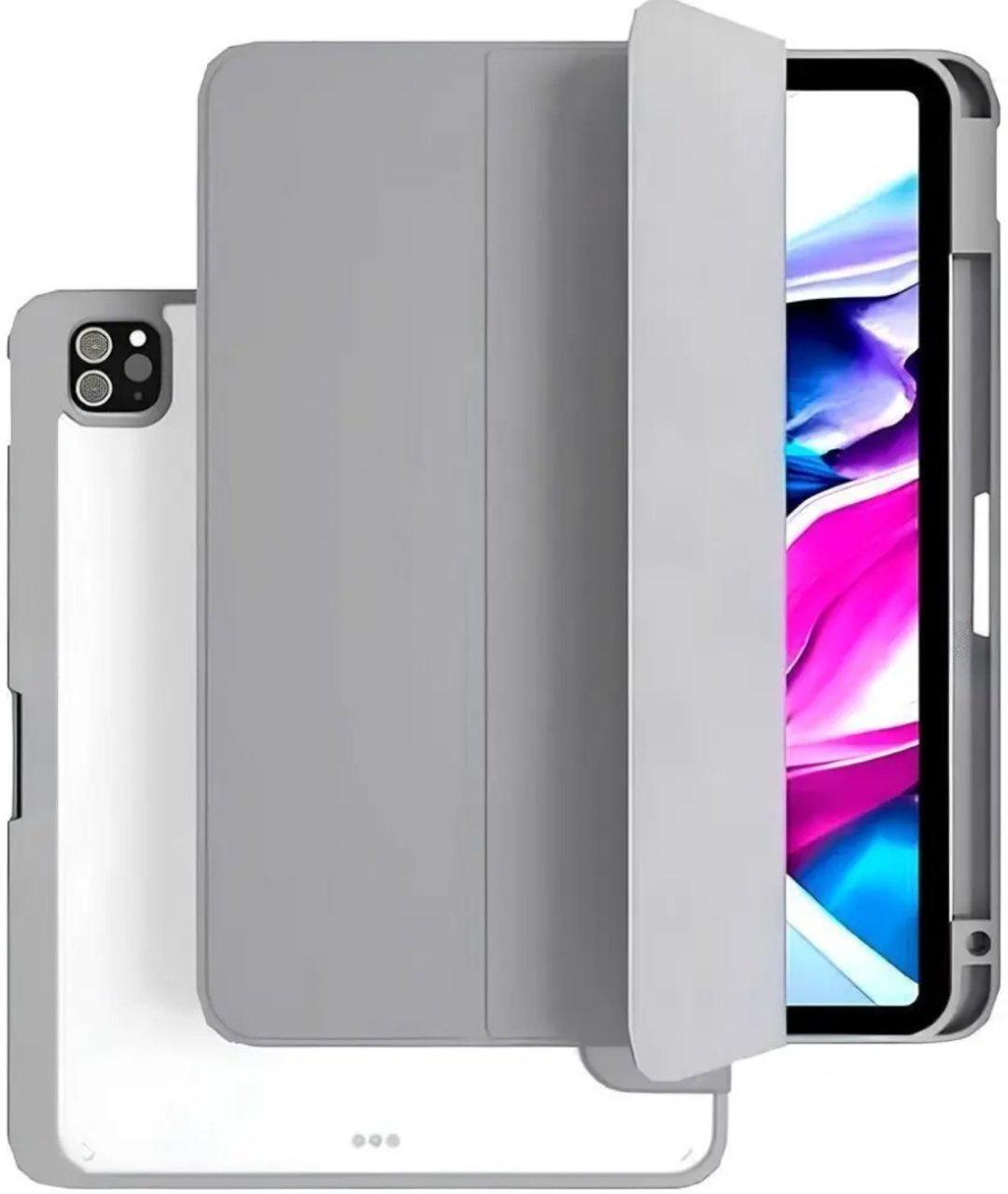 Чехол VLP для Apple iPad Pro 11 (2024) 11 дюйм серый - ForteMarket Чехол VLP для Apple iPad Pro 11 (2024) 11 дюйм серый купить,0