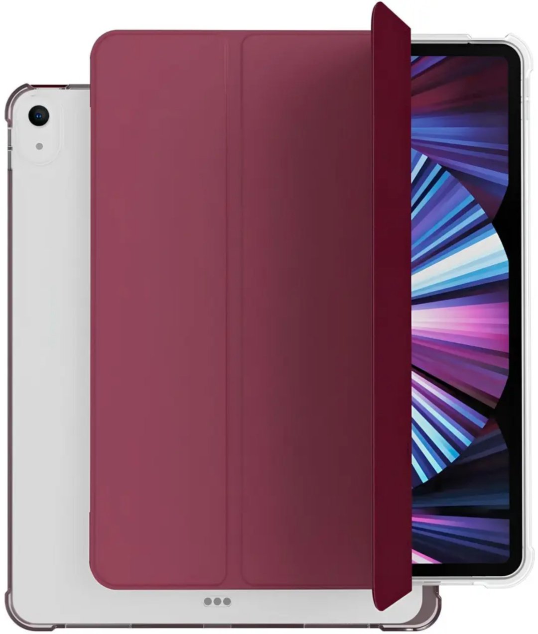 Чехол VLP для Apple iPad (2022) 10.9 дюйм бордовый купить,0
