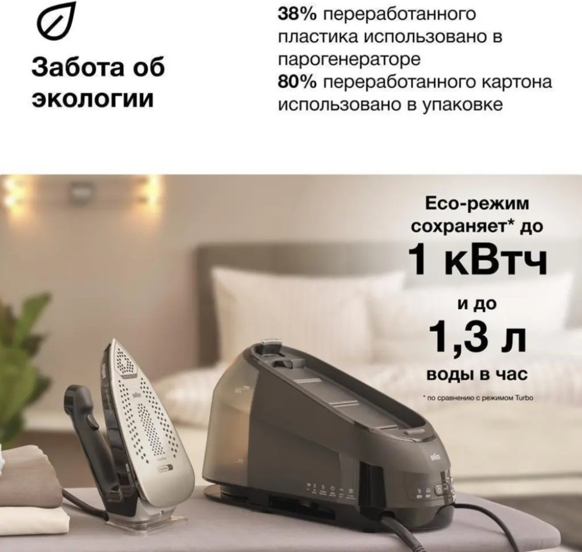 Парогенератор Braun CareStyle 5 IS5249BK черный - ForteMarket Парогенератор Braun CareStyle 5 IS5249BK черный купить,0