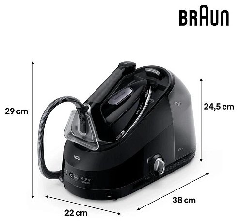 Парогенератор Braun CareStyle 5 IS5249BK черный купить,159988