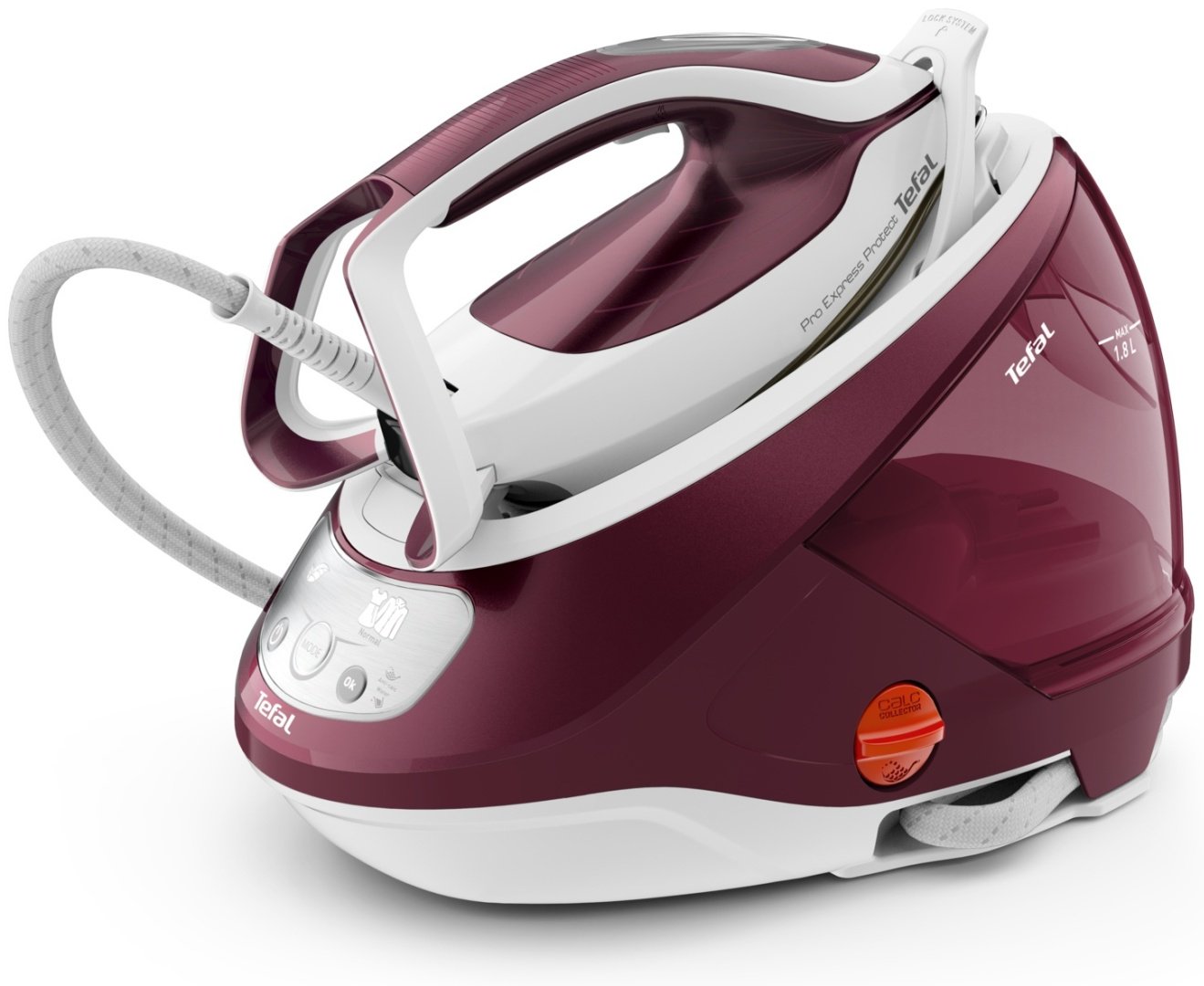 Парогенератор Tefal Pro Express Protect GV9220E0 красный купить,0