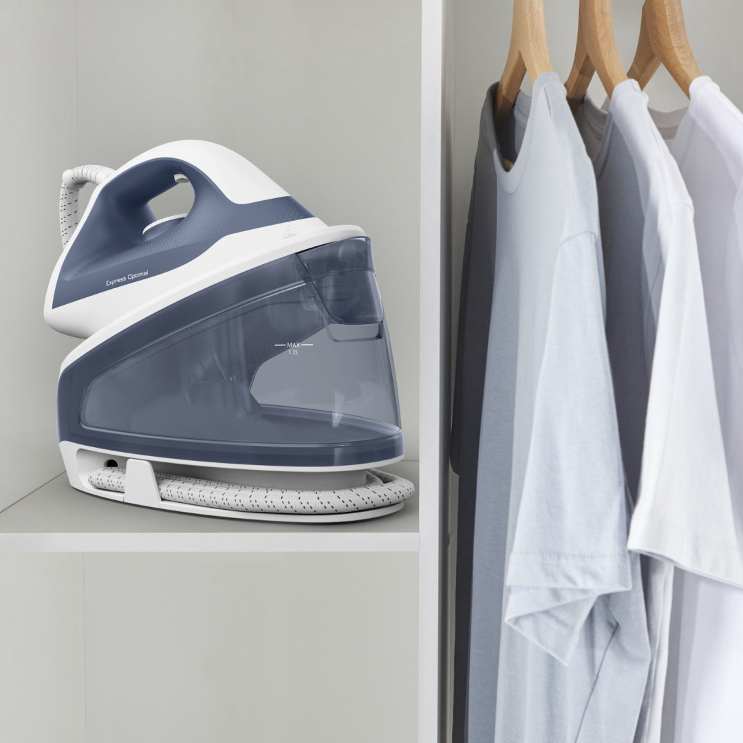 Парогенератор Tefal Express Optimal SV4110E0 синий купить,49990