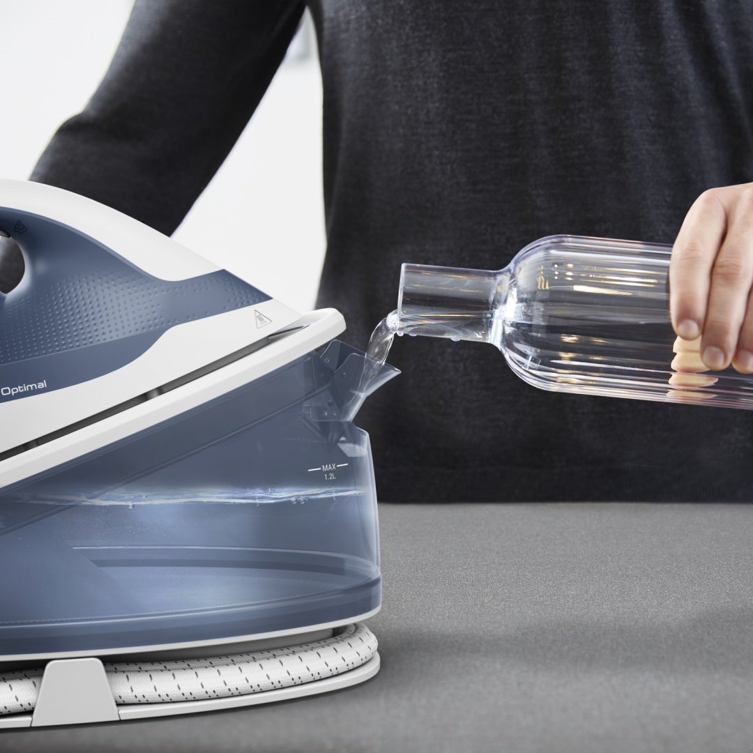 Парогенератор Tefal Express Optimal SV4110E0 синий купить,0