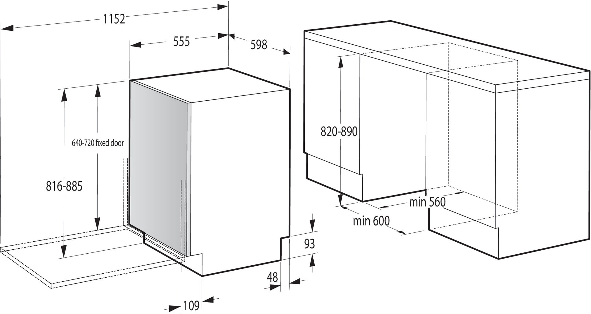 Посудомоечная машина Gorenje GV643E90 белый - ForteMarket Посудомоечная машина Gorenje GV643E90 белый купить,0