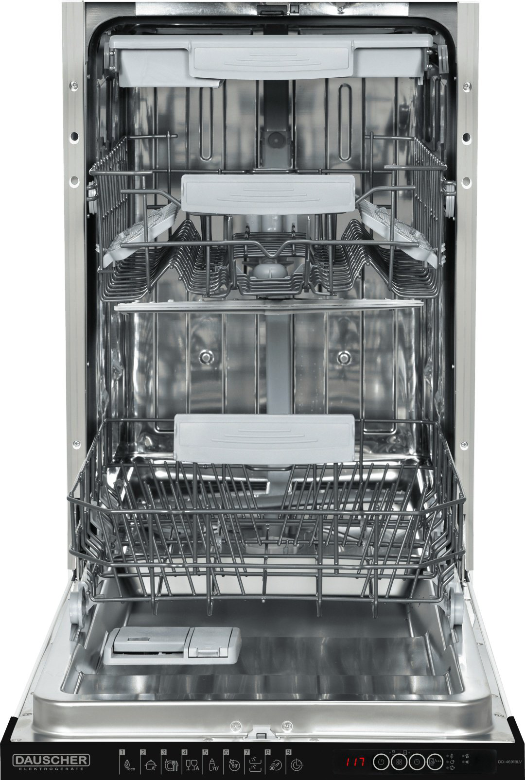Посудомоечная машина DAUSCHER DD-4691BLV белый купить,NaN