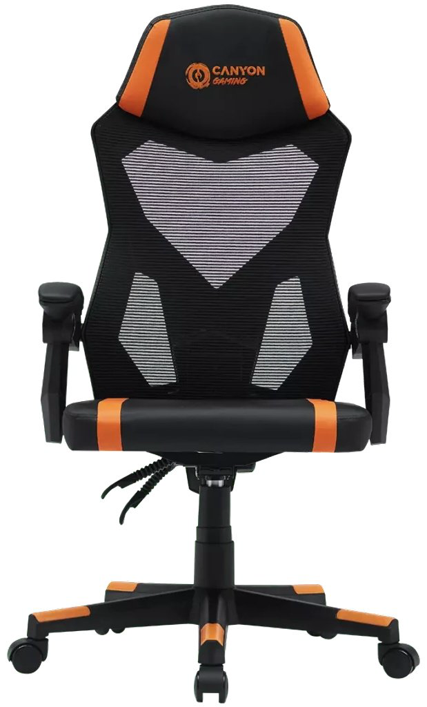 Игровое кресло Canyon CNE-MCH01, черный, оранжевый купить,49990