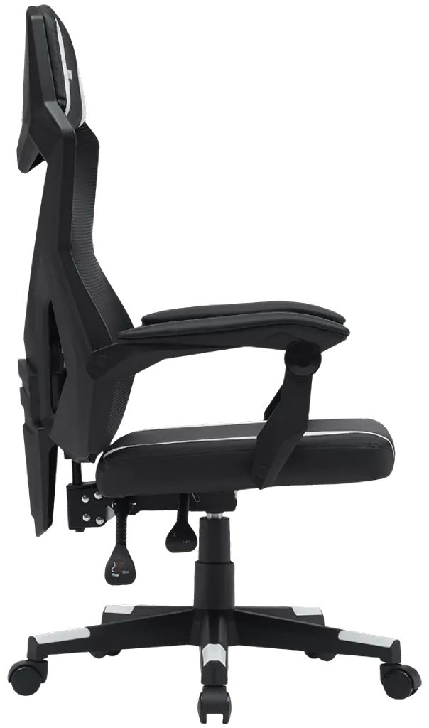 Игровое кресло Canyon CNE-MCH01W, черный, белый купить,49410