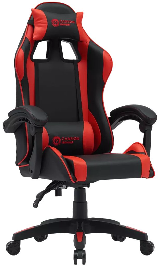 Игровое кресло Canyon CNE-SGCH2R, черный, красный купить,NaN