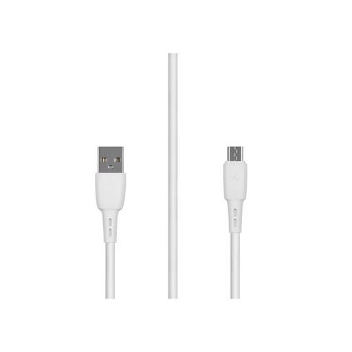 Кабель Carmega USB-microUSB CAR-C-MIC1M-WH 1м белый
