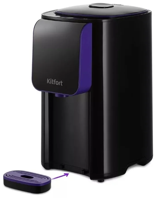 Термопот Kitfort КТ-2517 Black Violet - ForteMarket Термопот Kitfort КТ-2517 Black Violet купить,0