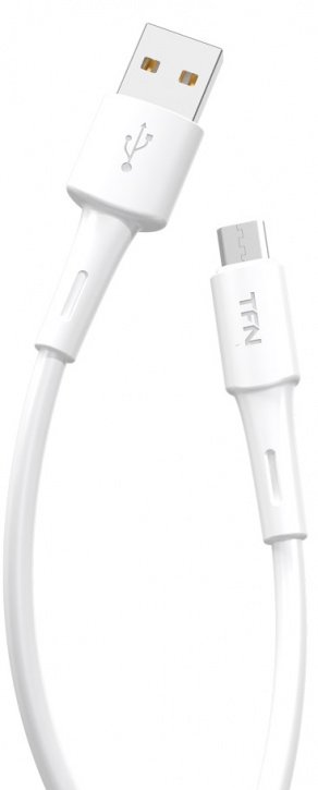 Кабель TFN USB - microUSB TFN-CMICUSB1MWH 1м белый
