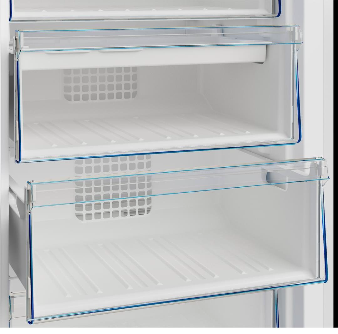 Морозильник BEKO B3RFNK 312S 312 л серый купить,NaN