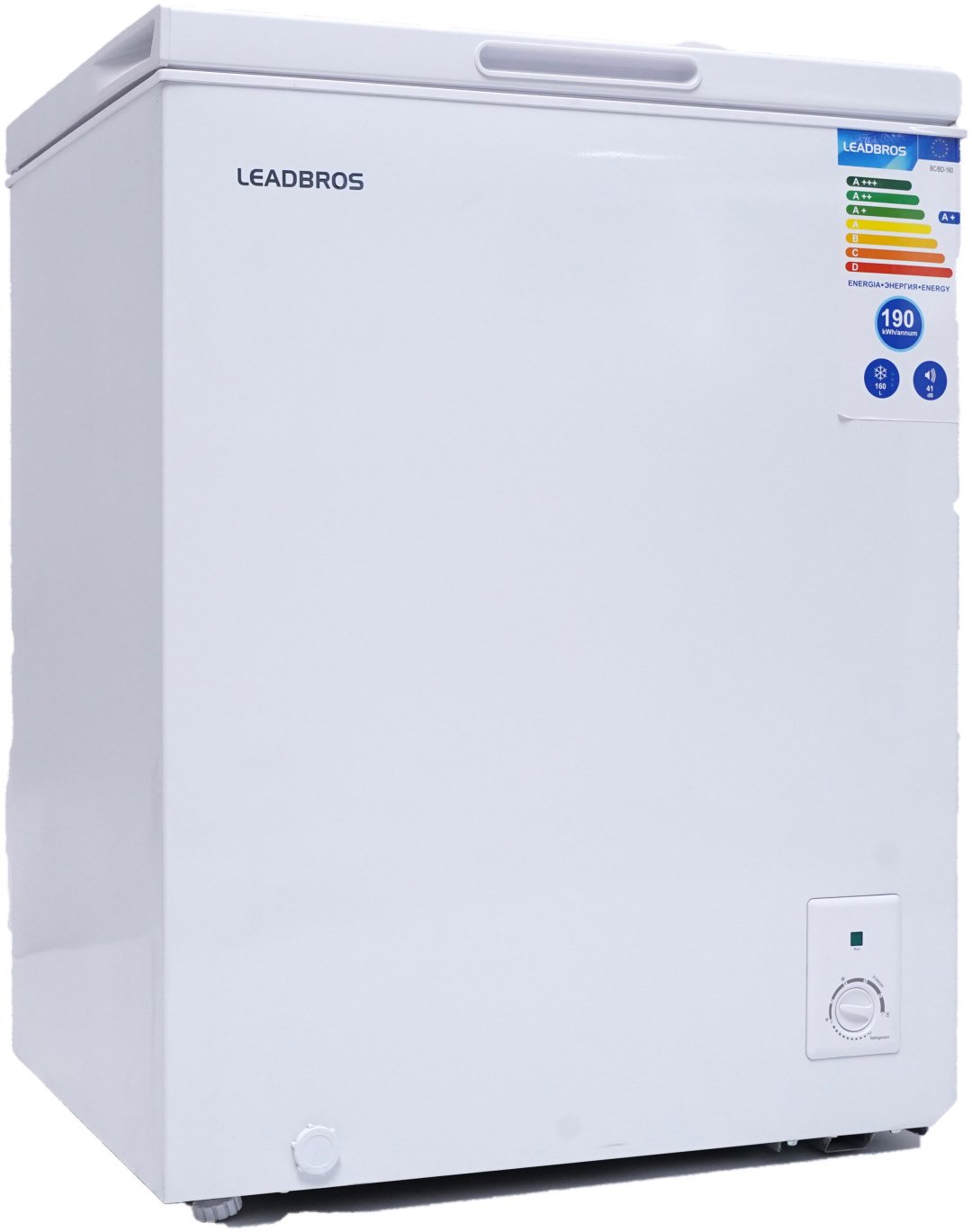 Морозильник Leadbros BC/BD-160 160 л белый купить,0