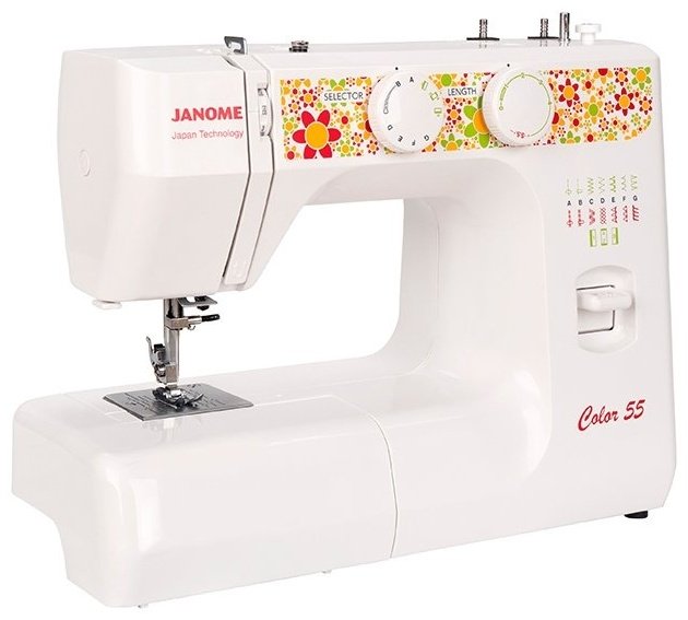 Швейная машина Janome Color 55 белый - ForteMarket Швейная машина Janome Color 55 белый купить,0
