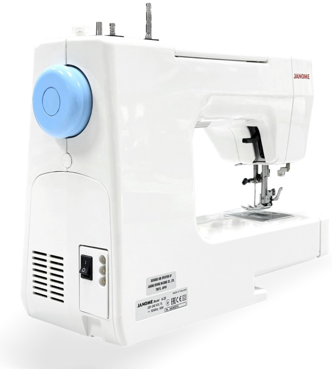 Швейная машина Janome A 25 белый, голубой купить,NaN