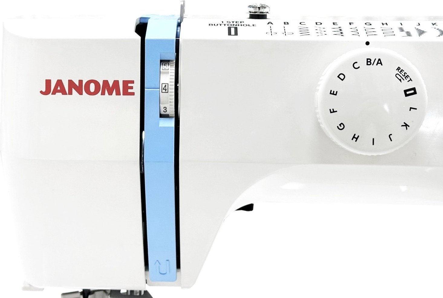 Швейная машина Janome A 25 белый, голубой - ForteMarket Швейная машина Janome A 25 белый, голубой купить,0