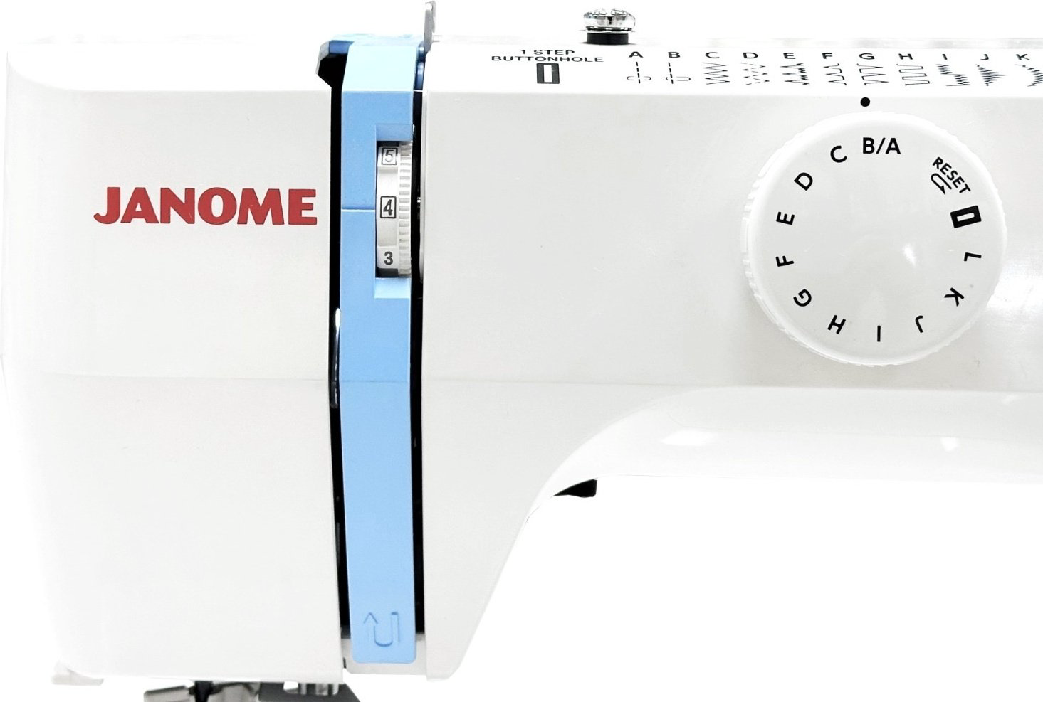 Швейная машина Janome A 25 белый, голубой купить,NaN