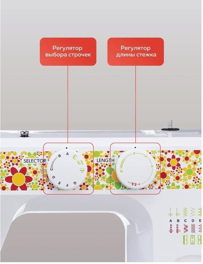 Швейная машина Janome Color 55 белый - ForteMarket Швейная машина Janome Color 55 белый купить,0