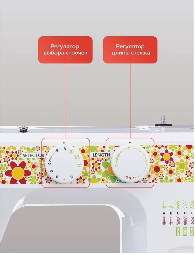 Швейная машина Janome Color 55 белый купить,75990