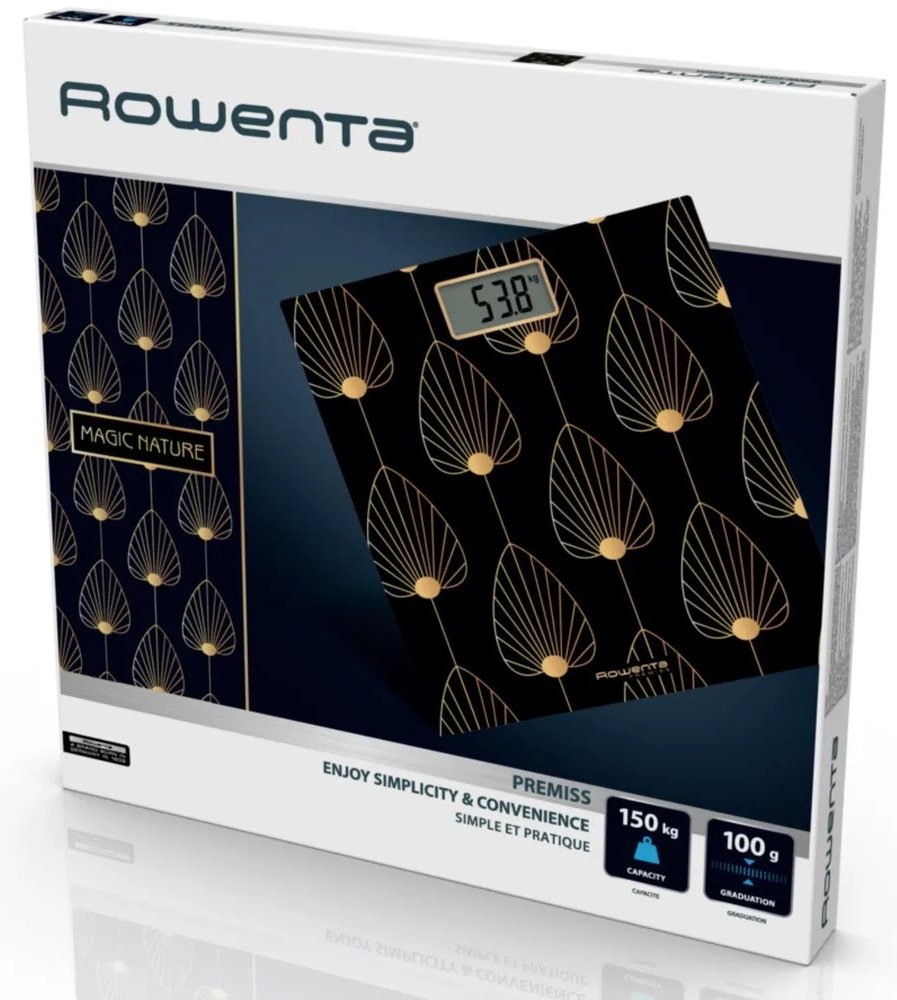 Напольные весы Rowenta электронные BS1438V0 до 150 кг купить,0