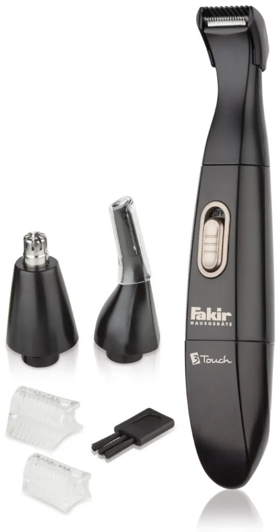 Триммер Fakir Hausgeräte 3 Touch Black