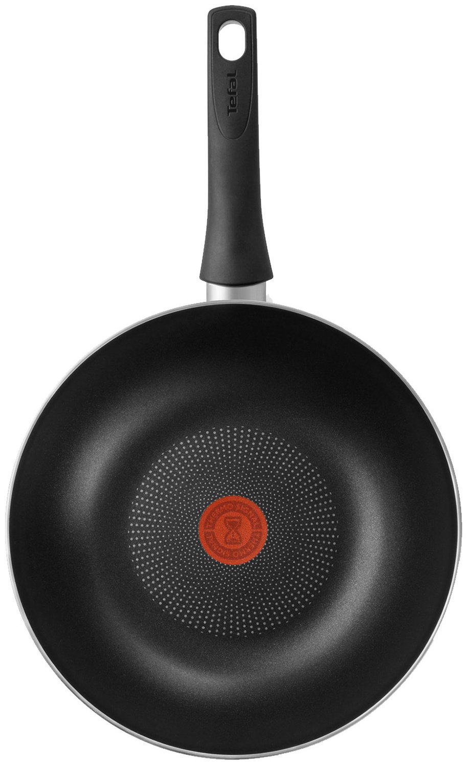 Вок Tefal Strenght 28 см с антипригарным покрытием, алюминий
