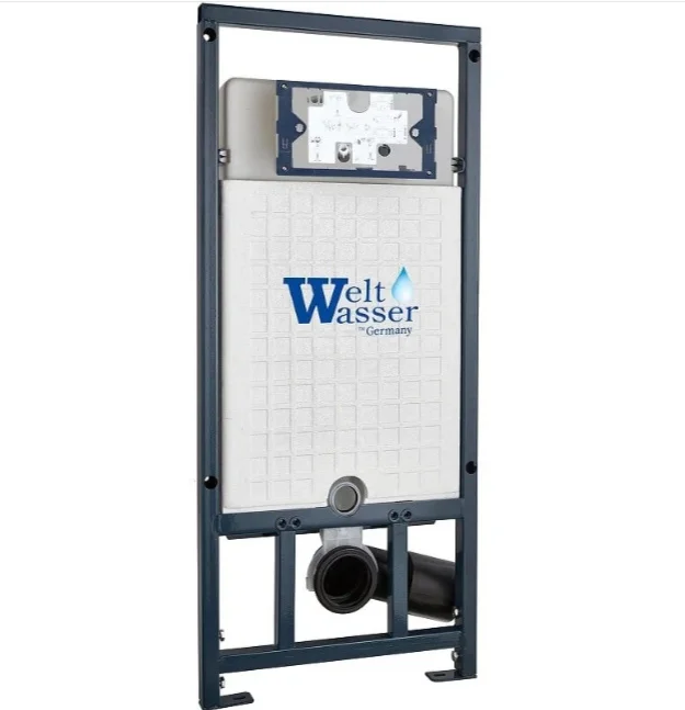 Инсталляция комплект WeltWasser MM50798 MARBERG 507 + MERZBACH 043 XL MT-BL + MAR 507 SE CR черный